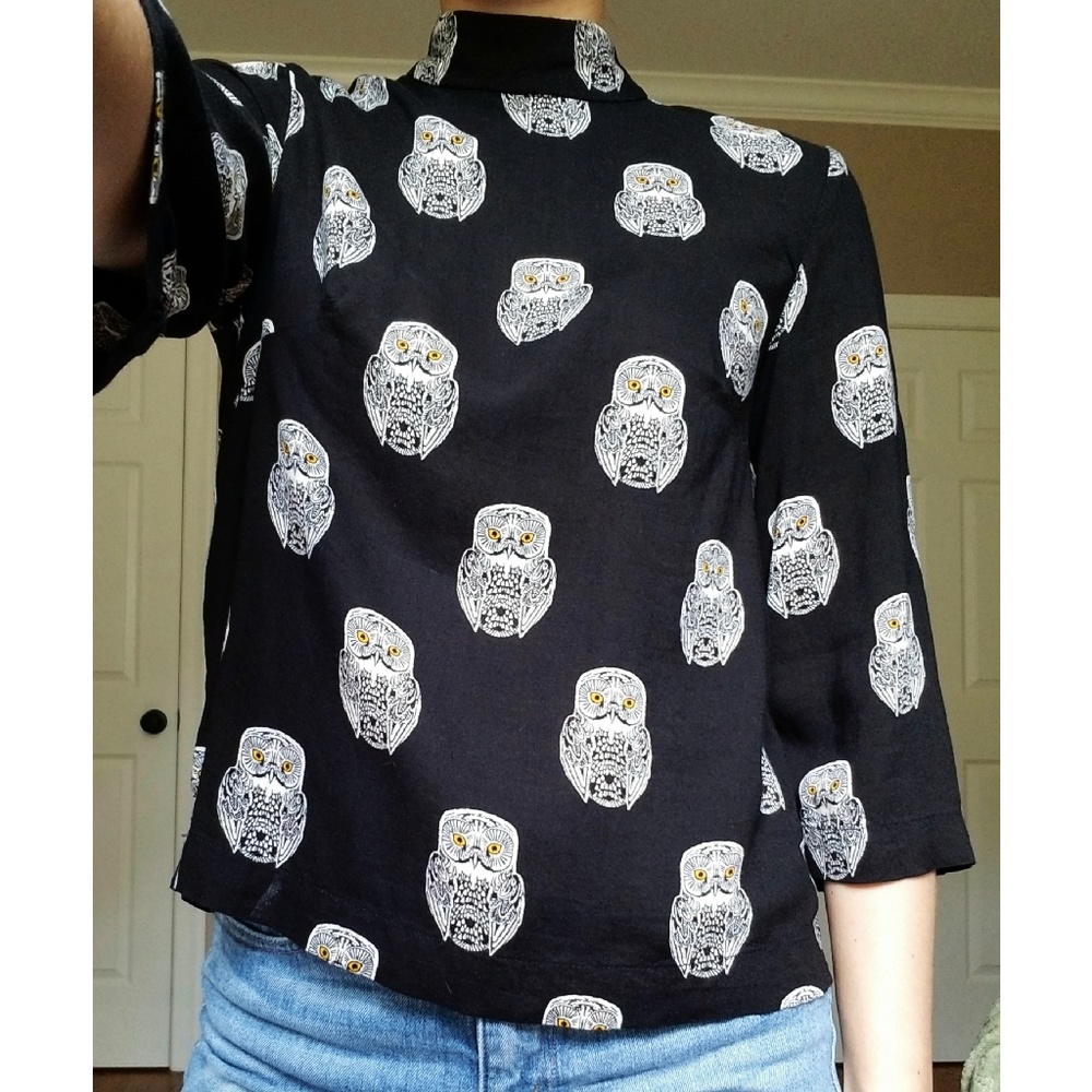 H&M Owl Top